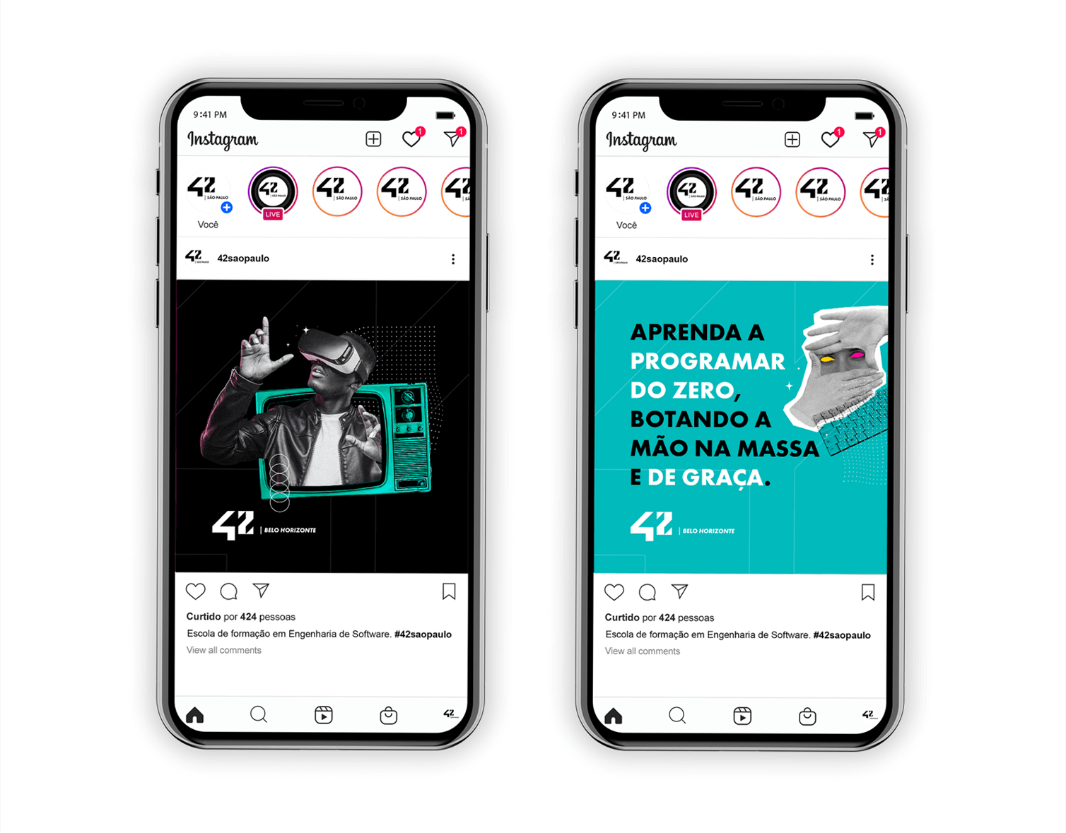 Presença digital 42SP